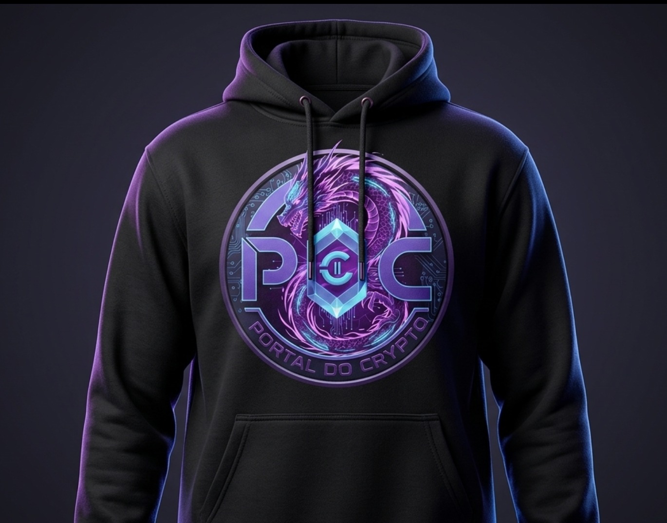 Hoodie Preta — Portal Do Crypto