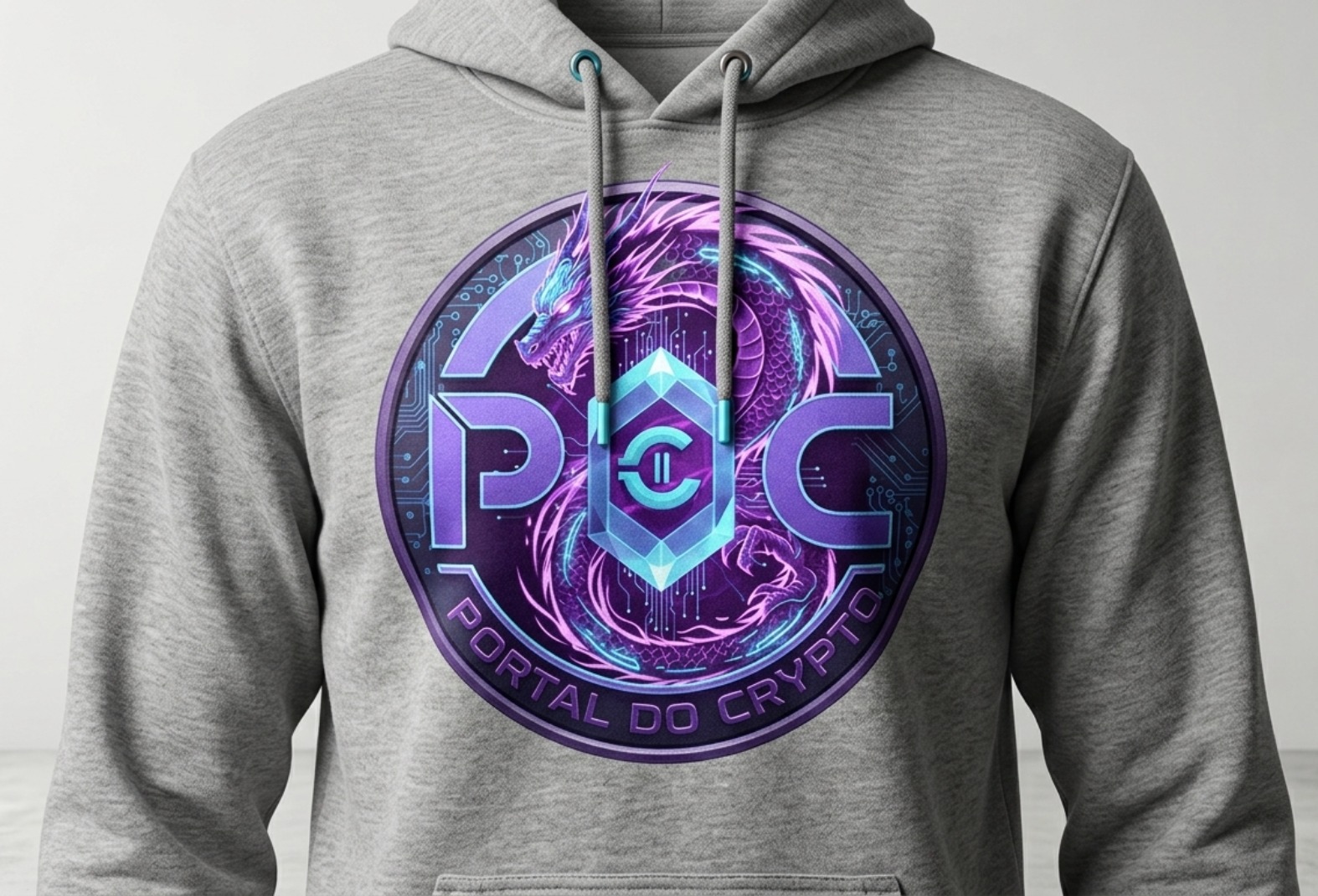 Hoodie Cinza — Portal Do Crypto
